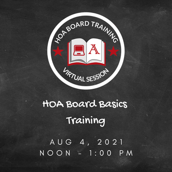Virtual HOA Board Training HOA Collections Cover